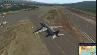X-Plane 11 ENGM/GARDERMOEN до UHMM/SOKOL: 3464.2 миль Boeing 777-300
