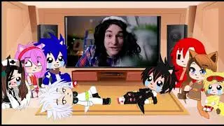 Sonic and his friends react to Brian Maps