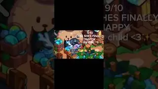 Cute lil ♡ #crkshort #crk #cookierun #cookierunkingdom #crkupdate #starcoralcookie