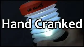 Hand Cranked Lantern Torch Origami Style Review