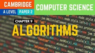 A Level Computer Science 9618 Paper 2: Algorithms
