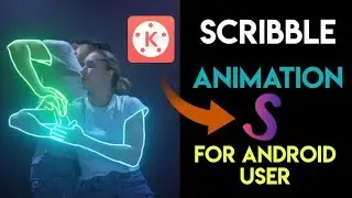 Scribble Animation Effect App |  Glowing Animation Effect | For Android User