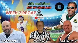 4th and Goal Week 2 recap! Jets win, Giants lose! Who is kicking? 🏈