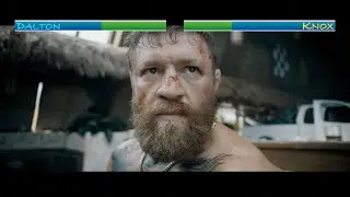 Dalton (Jake Gyllenhaal) vs Knox (Connor McGregor)...with healthbars
