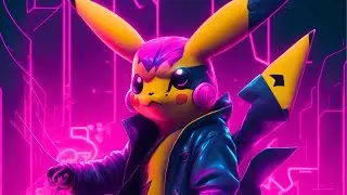 ELECTRIC DREAMS: 🌆🎵 PIKACHU SYNTHWAVE CITY MUSIC