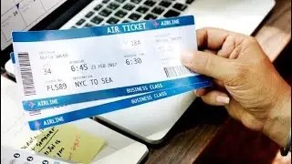 HOW TO BOOK AND GET YOUR FIRST FLIGHT TICKET ONLINE AND TRAVEL