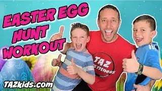 Easter Egg Hunt Workout And Dance Party For Kids!
