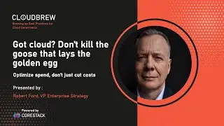 Got Cloud? Don't Kill the Goose That Lays the Golden Egg!