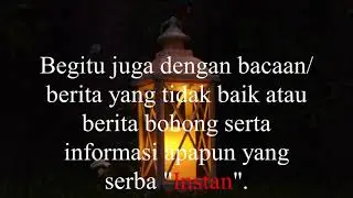 Budayakan Filtrasi | Oret Oretan 12 April 2021
