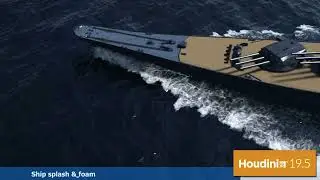 Ship splash & foam tutorial