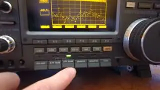 Ivy Sheppard at WPAQ on Christmas Day. Listening with a ICOM IC-781