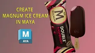 How To Create Ice Cream In Maya | Product Modeling In Maya | Modelling for Beginners | CGVISION