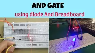 AND GATE  ⛓️using Diode⏯️➿On Breadboard  Practical ।। prove conditions✔️ ।।  sstechnical2.0 ।।