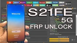Samsung Galaxy S21FE SM G990B FRP Lock Android  16 Unlock tool