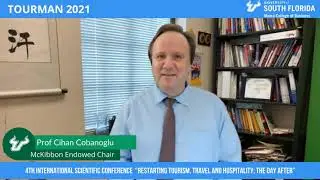 Prof. Cihan Cobanoglu @ TOURMAN 2021