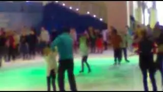 На катке в Dream Team на Оболони в Киеве 8.01.2015г.