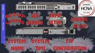 Basic Configuration Huawei Firewall in Hindi or Urdu 