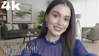 [4K USA] Transparent Ruby Fashion Haul Try-On Haul #29