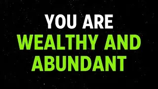 YOU ARE Positive Sleep Affirmations for Wealth, Abundance, Prosperity, Success, Financial Freedom