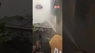 Pemukiman padat penduduk di Tamansari, Kota Bandung dilanda kebakaran pada siang hari ini, (3/7/24)