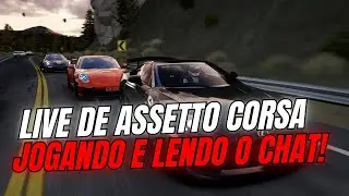 LIVE Jogando Online com a Rapaziada! Live no Meu Servidor - assetto corsa