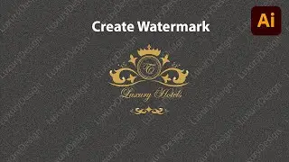 How to Create Watermark in Adobe illustrator 2021