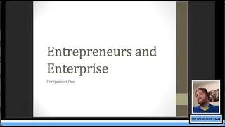 Entrepreneurs and Enterprise
