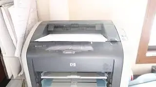 HP LaserJet 1012 Compact Laser Printer With Toner / USB and Power Cables
