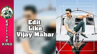 Vijay Mahar Boat Photo Editing Tutorial||Best Editing Tutorial 2018