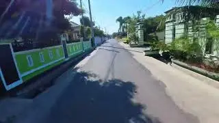 Menyusuri jalan pulang kerumah dan menikmati alam yang indah