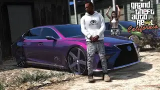 GTA 5 - REAL LA STREET LIFE SEASON 2 - GAVE MAI THE LEXUS LS500 & LOG HOUSE FINISHED - LA REVO #15