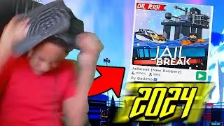 Raging kid plays Roblox Jailbreak in 2024