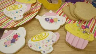 How To Decorate Mother's Day Tea Party Cookies