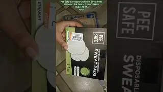 Pee Safe Disposable Underarm Sweat Pads|Straight#unboxing #ekart #flipkart #peesafe #gadgets #hygene