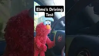 ELMO'S DRIVING TEST 😬