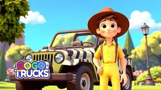 Welcome to Old MacDonald's Zoo! song + More Nursery Rhymes & Kids Songs - GoGotrucks