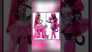 Monster High G1 VS Monster High G3 #shorts #monsterhigh