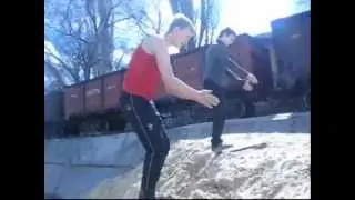 паркур и не много юмора