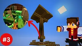 I MADE AN MOB XP FARM IN ONEBLOCK | MINECRAFT ONEBLOCK - #3