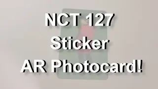 |Perspective| NCT 127 Sticker AR Photocard!《Jaehyun》