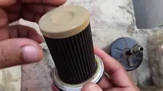 Daewoo matiz fuel filter condition after 172000 km drive