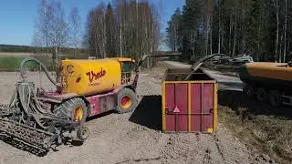 Lietteenmultaus kynnökselle