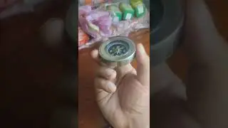 Металлический магнитный компас с барахолки за 40 грн