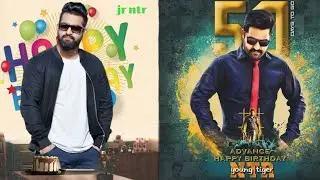 Editing :- picsart jr ntr birthday photos editing tutorial video || the edit studio