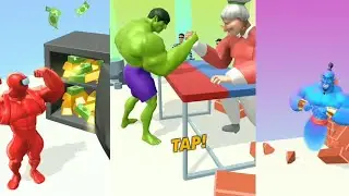 Muscle Rush Walkthrough Gameplay-Level 16 to 30(Android & iOS)|#musclerushgame,#musclerush,#games