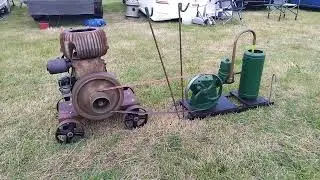 Stationary Engines at Hollowell Steam Rally 2024