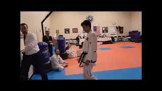 Board break - 4th degree black belt - ITF TaeKwon-Do