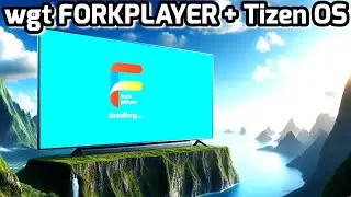 wgt Forkplayer для Смарт ТВ Самсунг UE50NU7092 samsung виджет Не быстрая установка TizenOS