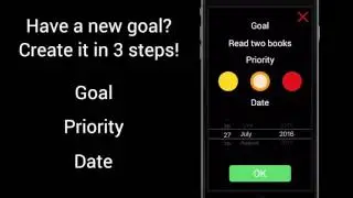 MyGoals - available on the AppStore
