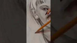 заказной портрет девушки. подарок на 8 марта